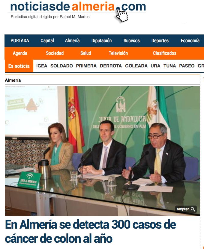 Reportaje en Noticias Almería